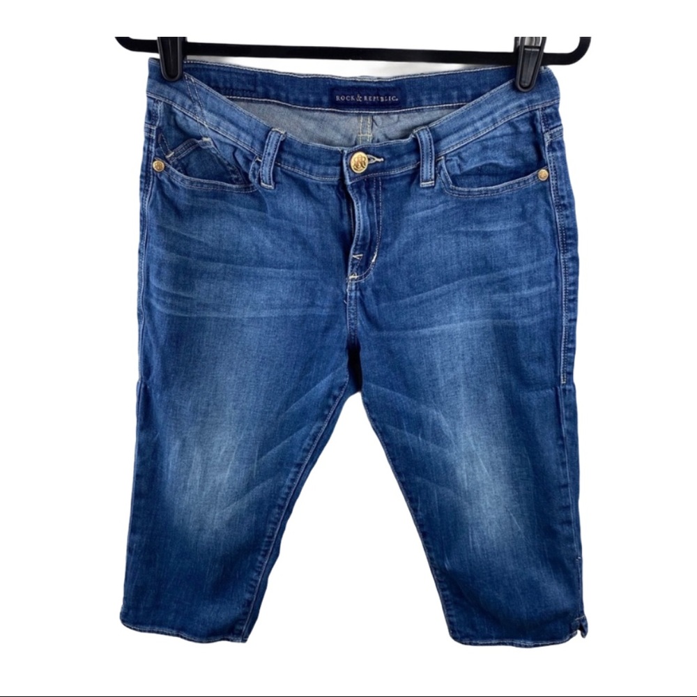 Rock & Republic Long Denim Shorts